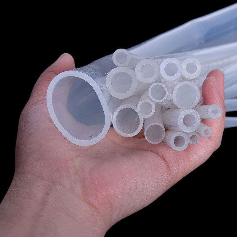 1M Safe Food Grade Clear Flexible Soft Rubber Translucent Hose Pipe
