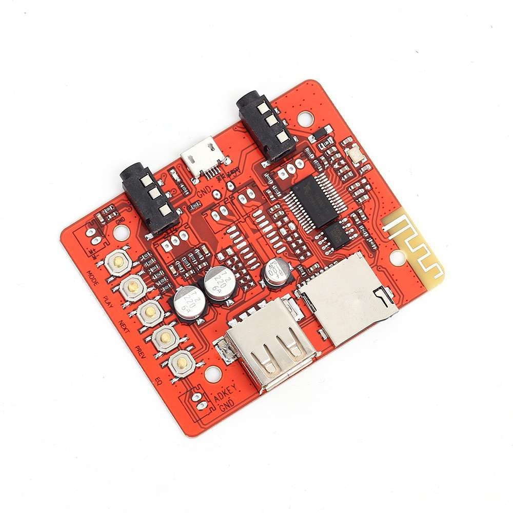 5V Wireless Bluetooth Audio Receiver Board Module 3-20m For Automotive ...