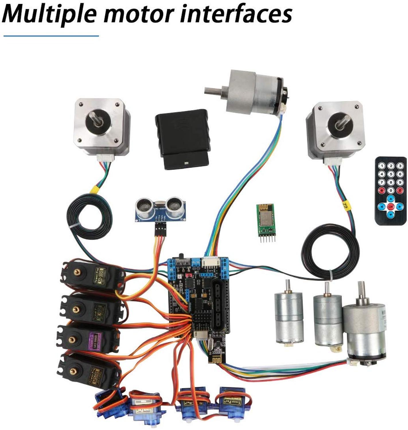TB6612FNG Motor Driver Board V3.0 with PSX2,IR Recriver TB6612FNG Motor Driver Board V3.0 with PSX2,IR Recriver