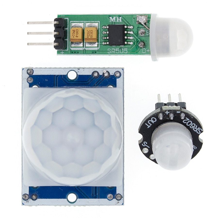 HiLetgo 3pcs Mini SR602 Motion Sensor Detector Module Pyroelectric Infrared Sensory Switch High Sensitivity for Arduino PI 