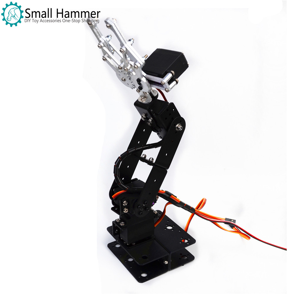 Aluminum Alloy Arduino 4 DOF Manipulator Bracket Mechanical Paws DIY ...