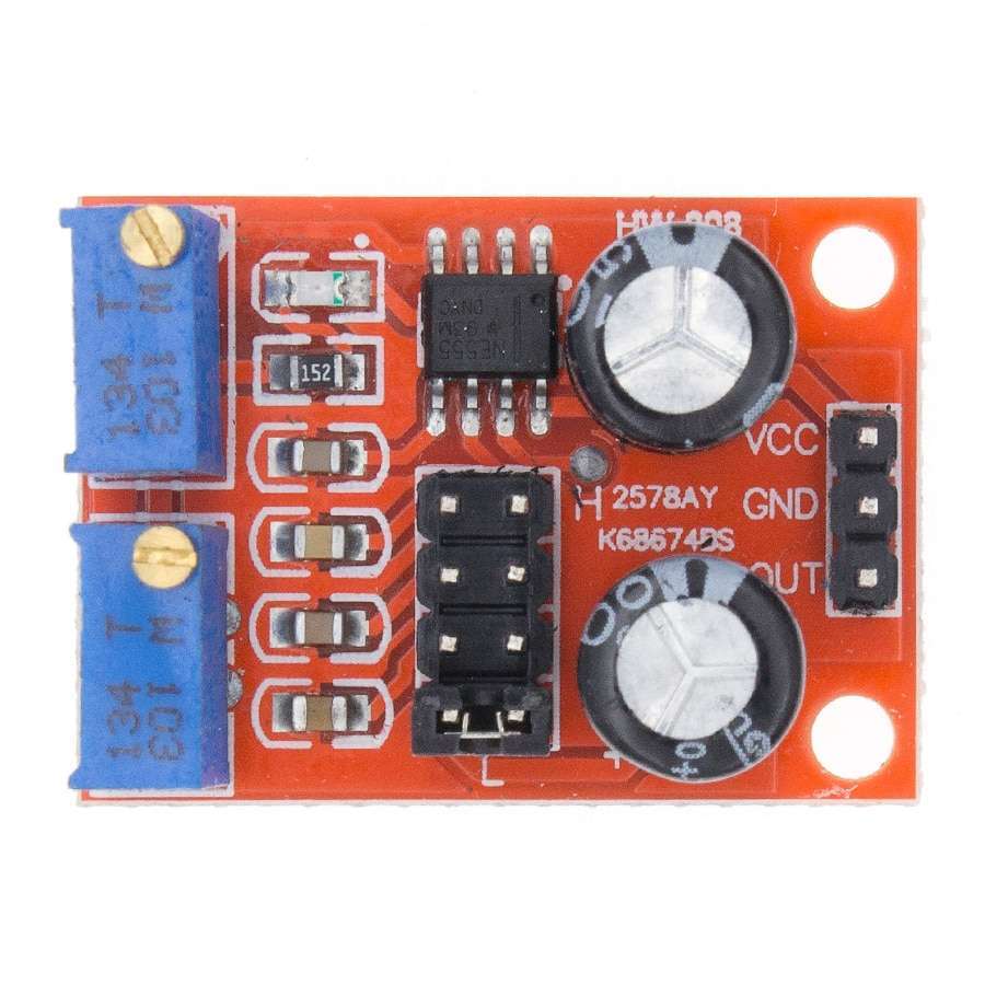 Radio Wave Generator Module Pwm Generator NE555 Square Wave Signal Generator Board Module - Duty ...