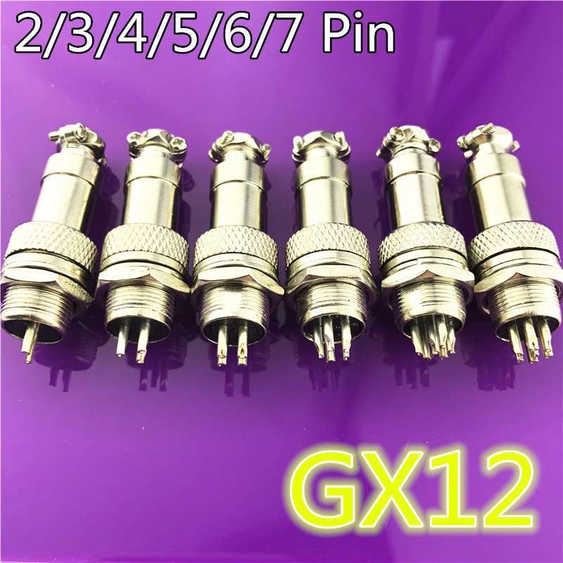 GX12 GX12-4 4Pin 12mm Aviation Male Female Connector Connector