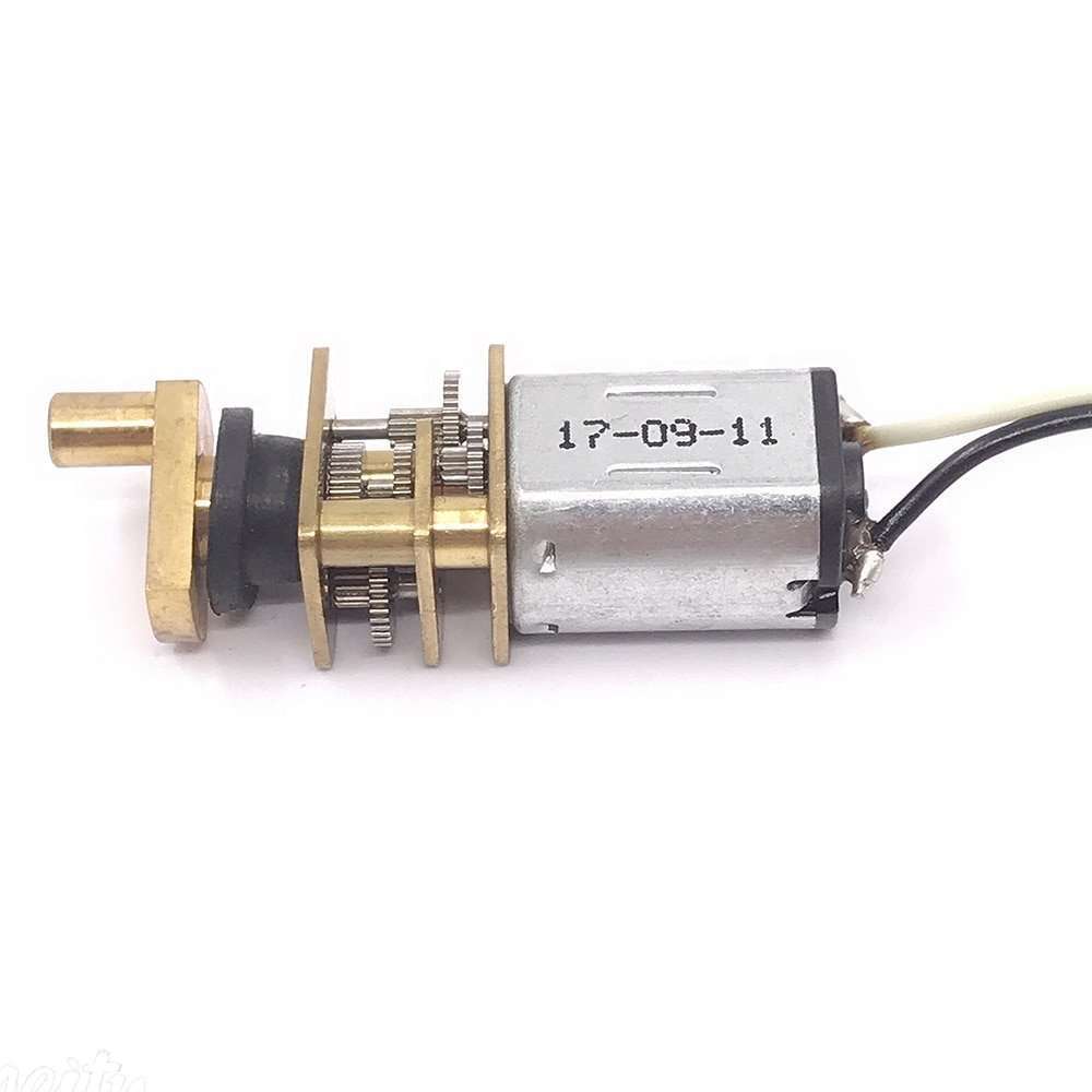 N20 Geared Motor with Copper Swing Arm,DC3V 30rpm DC6V 60rpm, All Steel