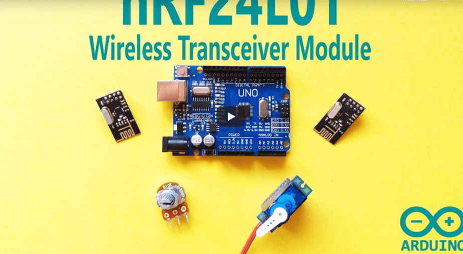 Arduino Communication with NRF24L01 Wireless Transceiver Module video ...