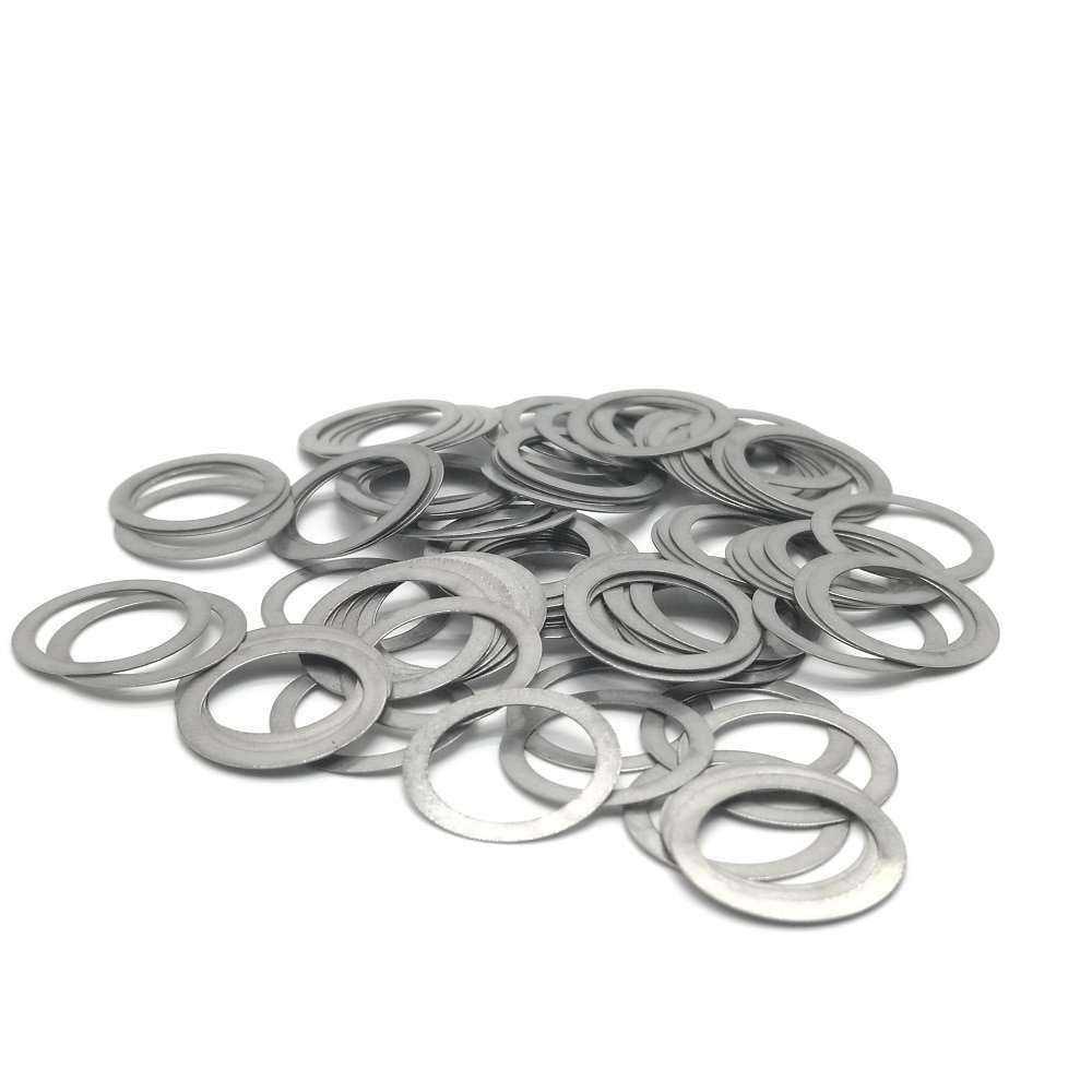 100pcs Stainless steel Flat Washer Ultrathin gasket Ultrathin shim M6
