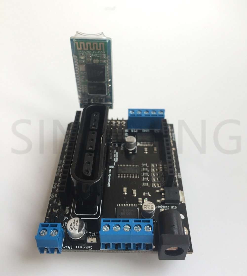 Arduino Motor Servo Shield Driver Board PS2 Handle Wireless Remote Control mearm Arduino Motor Servo Shield Driver Board PS2 Handle Wireless Remote Control mearm