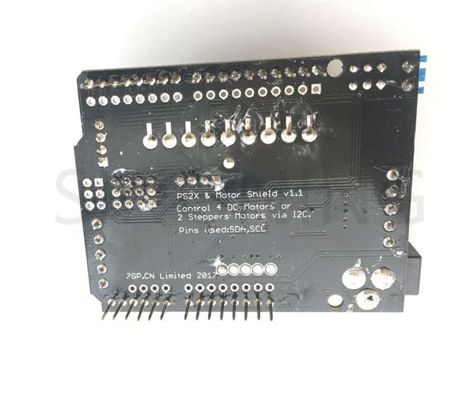 Arduino Motor Servo Shield Driver Board PS2 Handle Wireless Remote Control mearm