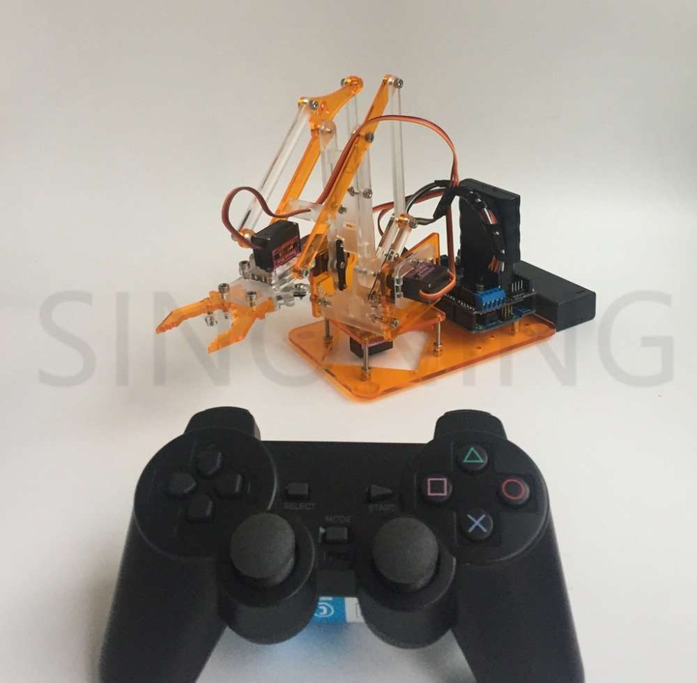 Arduino Motor Servo Shield Driver Board PS2 Handle Wireless Remote Control mearm Arduino Motor Servo Shield Driver Board PS2 Handle Wireless Remote Control mearm