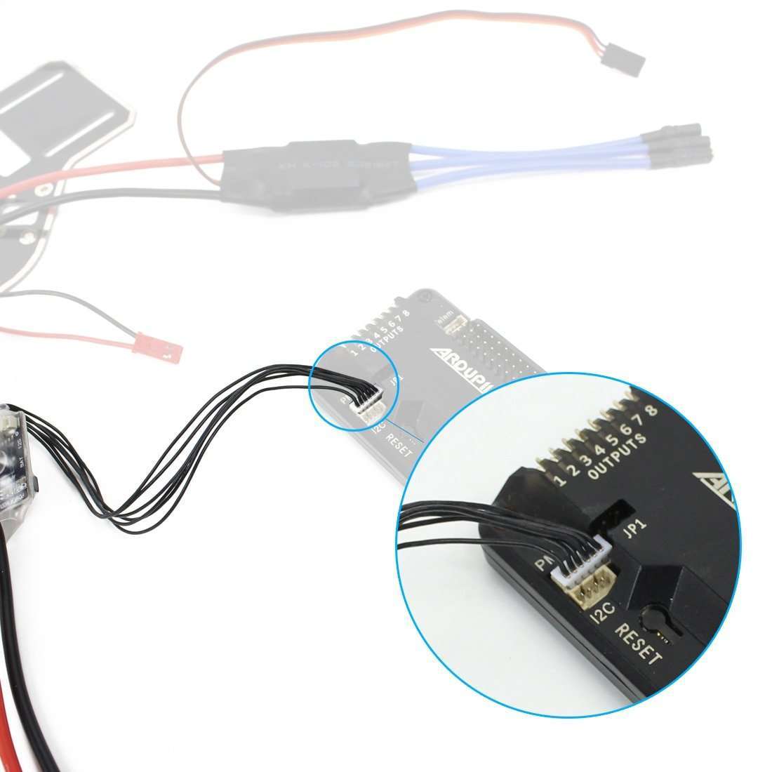 APM2.6 2.5 2.52 Power Module Current Module APM with 5.3V DC BEC for APM 2.8 PIX PIXHAWK RC DIY Copter Accessory F07638