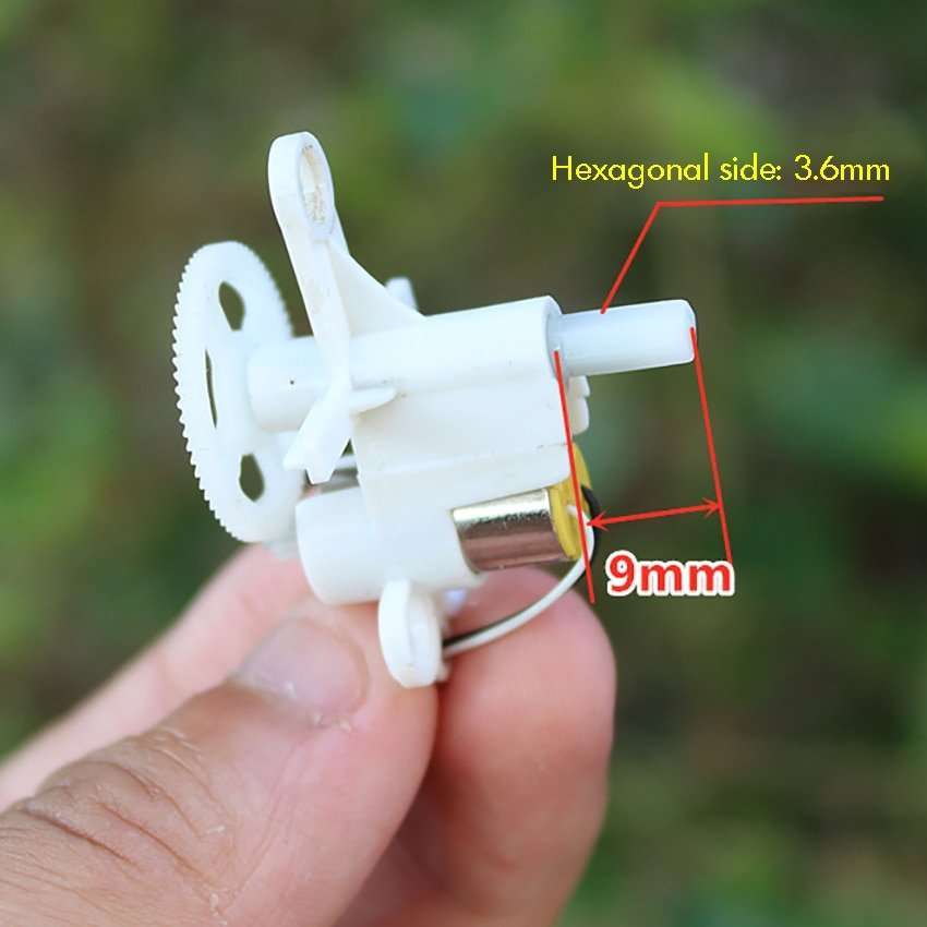 Remote Control Aircraft Reduction Group DC 3.7V 816 Hollow Cup Reduction Motor Model High Speed Gearbox Variable Speed DIY