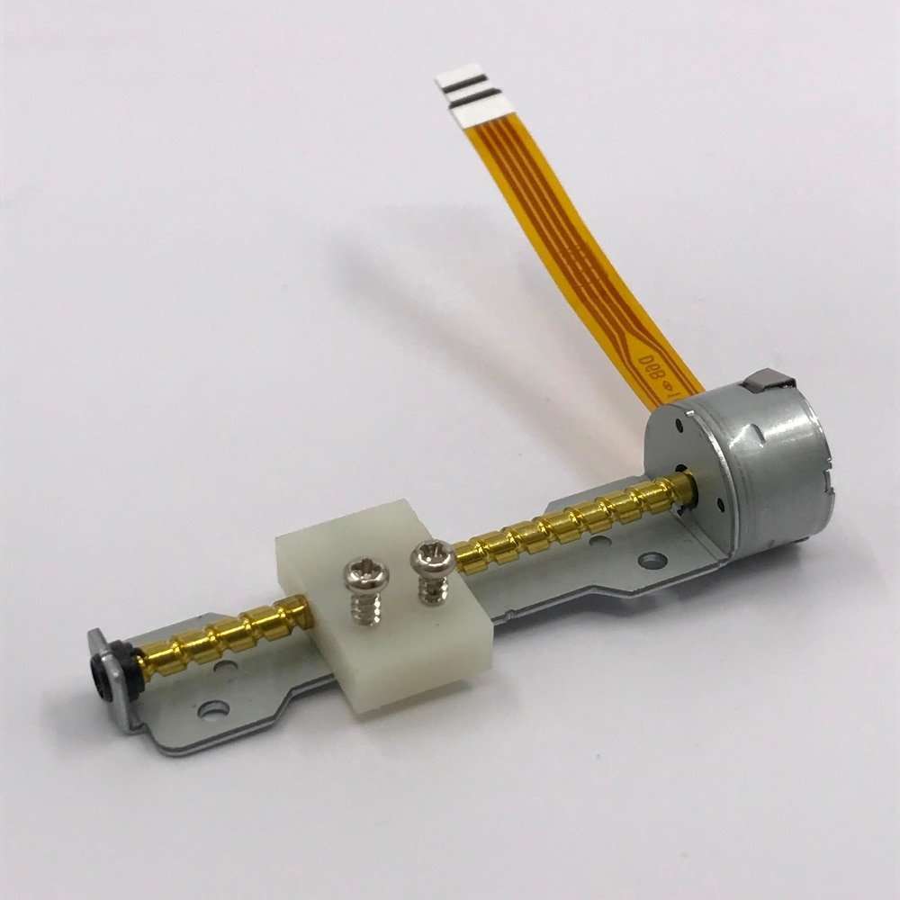 DC 5V 2-phase 4-wire Micro 6mm stepper motor linear screw Slider moving block 