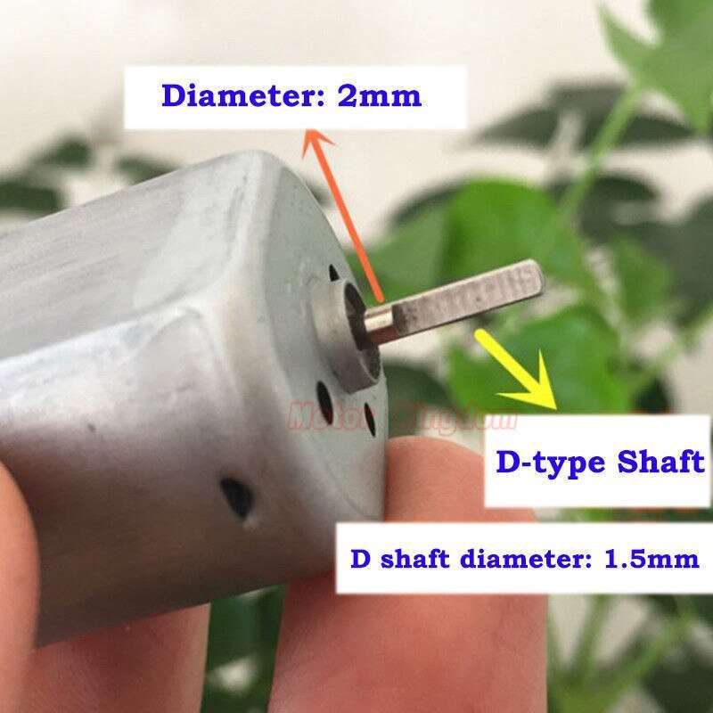 MABUCHI FK-260SA DC 6V 12V 24V 10900RPM Mini 24mm Electric Motor 1.5mm D-shaft MABUCHI FK-260SA DC 6V 12V 24V 10900RPM Mini 24mm Electric Motor 1.5mm D-shaft