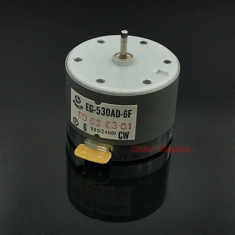 Micro MABUCHI EG-530AD-6F DC 6V CW 2400 Capstan Tape Deck Recorder