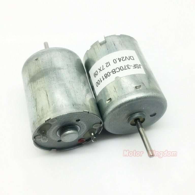 RF-370CB-081100 DC 12V-24V 1900rpm-3800rpm Micro Mute 24mm Spindle ...