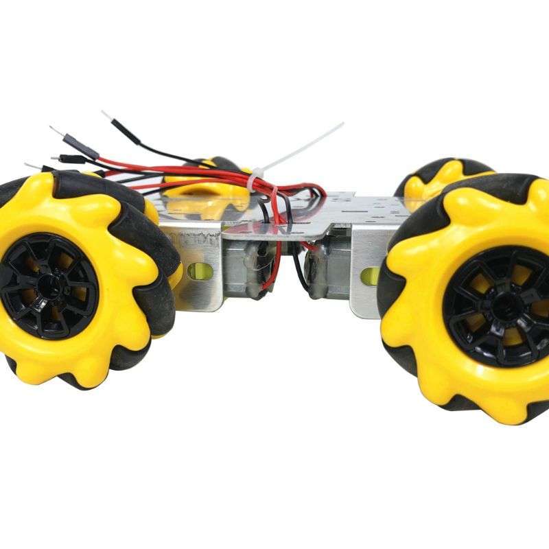 2020 Popular New Aluminum Alloy Omnidirectional Wheel Trolley Smart Robot Car Chassis Metal TT Motor Kits DIY Accessories 2020 Popular New Aluminum Alloy Omnidirectional Wheel Trolley Smart Robot Car Chassis Metal TT Motor Kits DIY Accessories