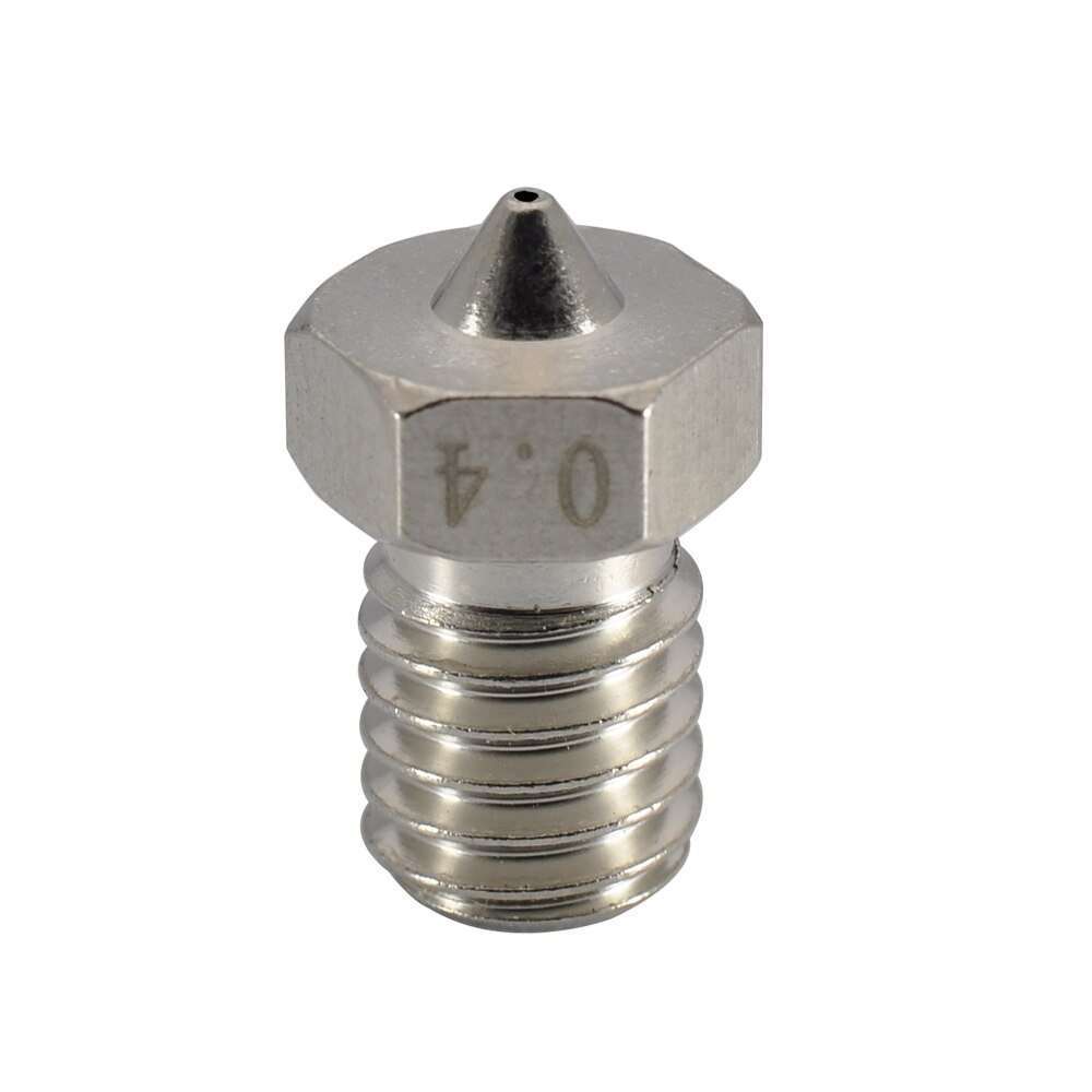 HysiPrui 3D Printer Nozzle Kit, 4pcs 0.4mm 2pcs 0.2mm 2pcs 0.6mm 2pcs 0.8mm Brass Nozzles, High Temperature And Wear Resistant 3D Printer Accessories Replacement Parts For Anycubic Kobra 3