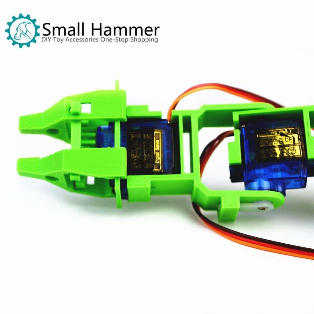 SNAM5900 3D printing four-degree-of-freedom robot arm DIY robot assembling sg90 SNAM5900 3D printing four-degree-of-freedom robot arm DIY robot assembling sg90