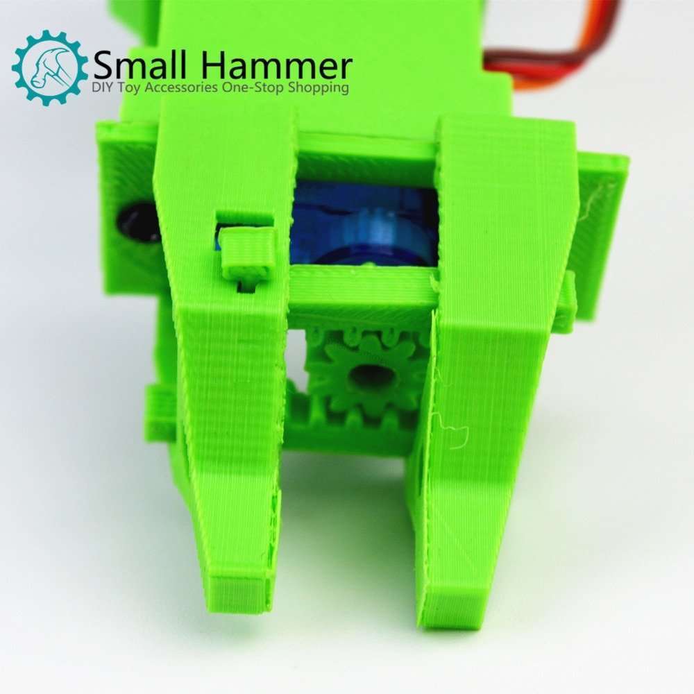 SNAM5900 3D printing four-degree-of-freedom robot arm DIY robot assembling sg90 SNAM5900 3D printing four-degree-of-freedom robot arm DIY robot assembling sg90