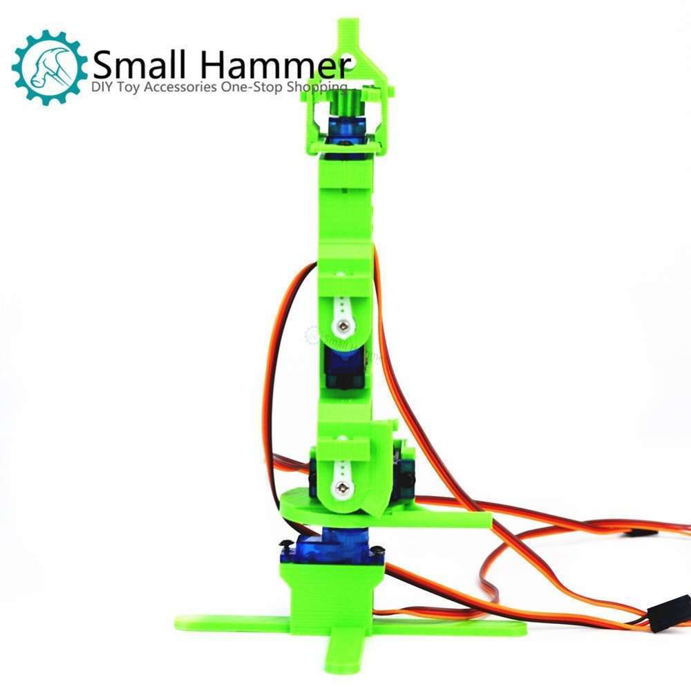 SNAM5900 3D printing four-degree-of-freedom robot arm DIY robot assembling sg90 SNAM5900 3D printing four-degree-of-freedom robot arm DIY robot assembling sg90
