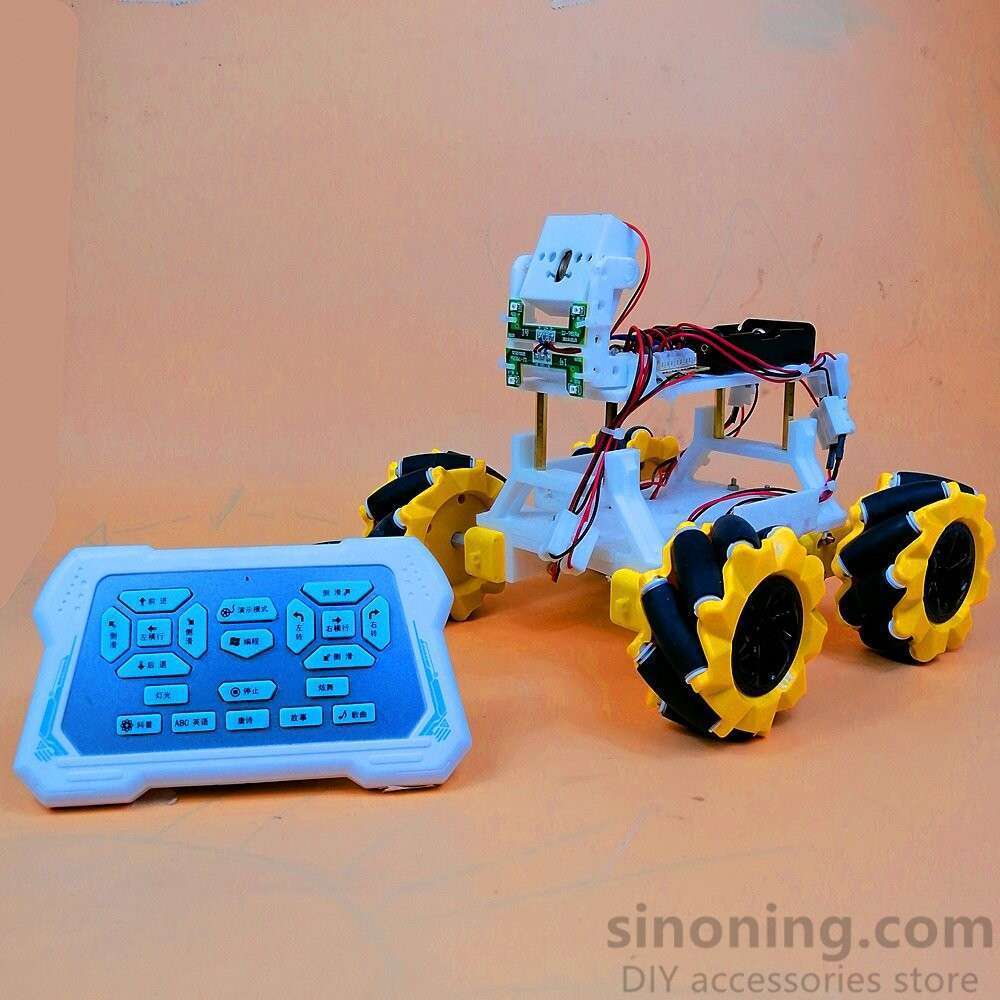 80mm Omnidirectional Wheel Robot Car Chassis w/ TT Motor for Arduino DIY 