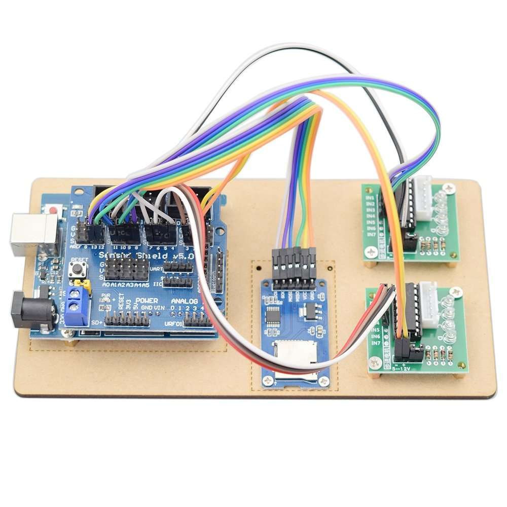 Drawbot Cable Plotter Wall Painting Robot for Arduino with Stepper Motor Servos DIY Maker Project Kit Polargraph Drawbot Cable Plotter Wall Painting Robot for Arduino with Stepper Motor Servos DIY Maker Project Kit Polargraph