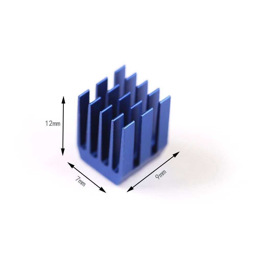 For Raspberry Pi 4B Heat Sink 3pcs Cooper Aluminum Heatsink Radiator Cooling kit Electronic Chip Heat Dissipation Cooling Pads For Raspberry Pi 4B Heat Sink 3pcs Cooper Aluminum Heatsink Radiator Cooling kit Electronic Chip Heat Dissipation Cooling Pads