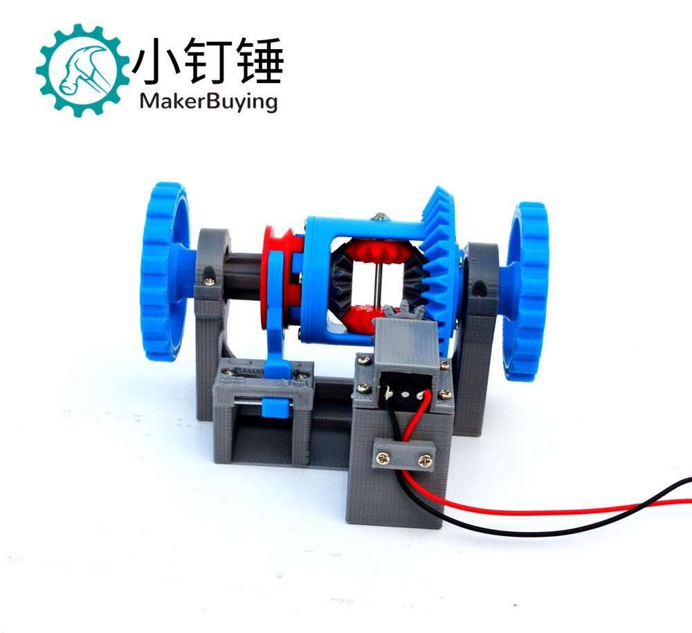 3D18 automobile differential gear differential lock transmission structure principle model teaching aid 3D printing science make 3D18 automobile differential gear differential lock transmission structure principle model teaching aid 3D printing science make