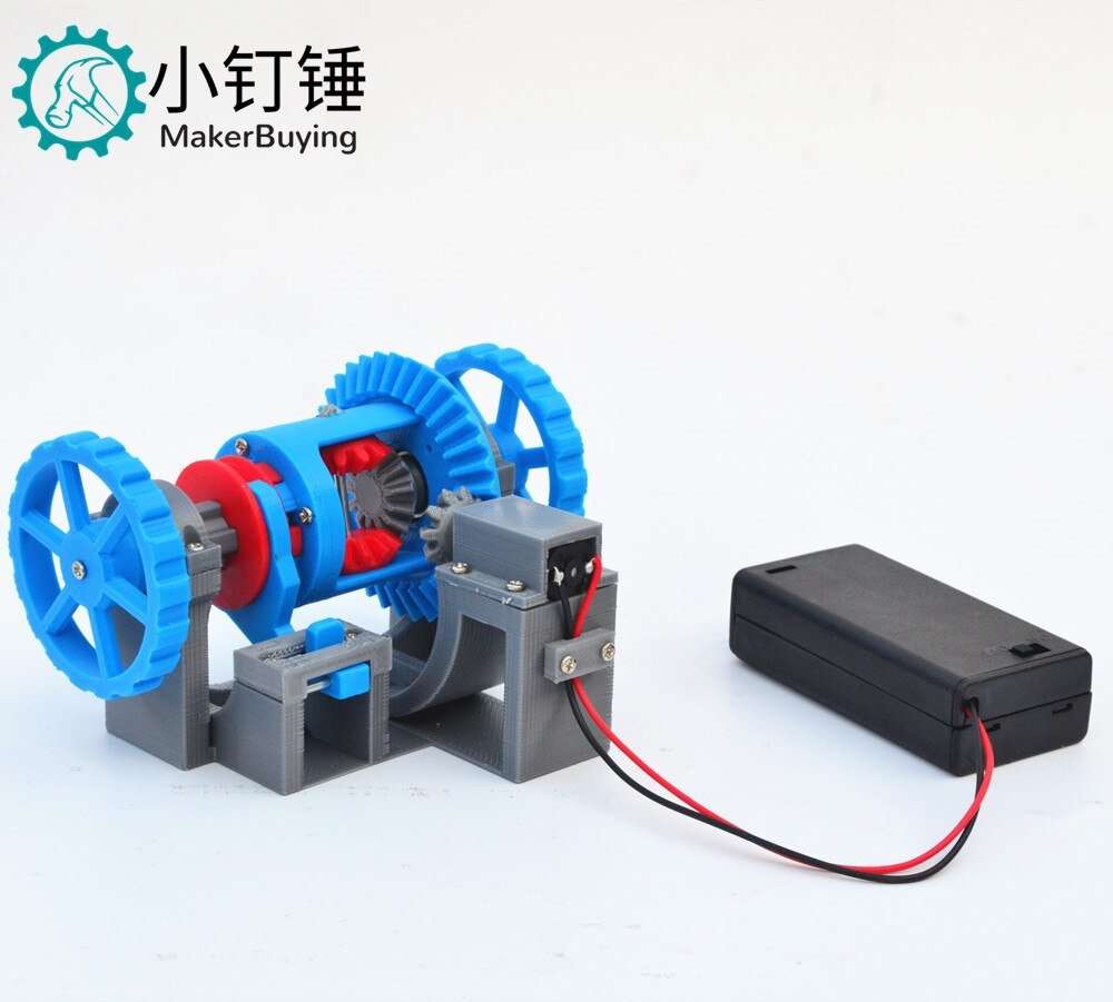 3D18 automobile differential gear differential lock transmission structure principle model teaching aid 3D printing science make 3D18 automobile differential gear differential lock transmission structure principle model teaching aid 3D printing science make