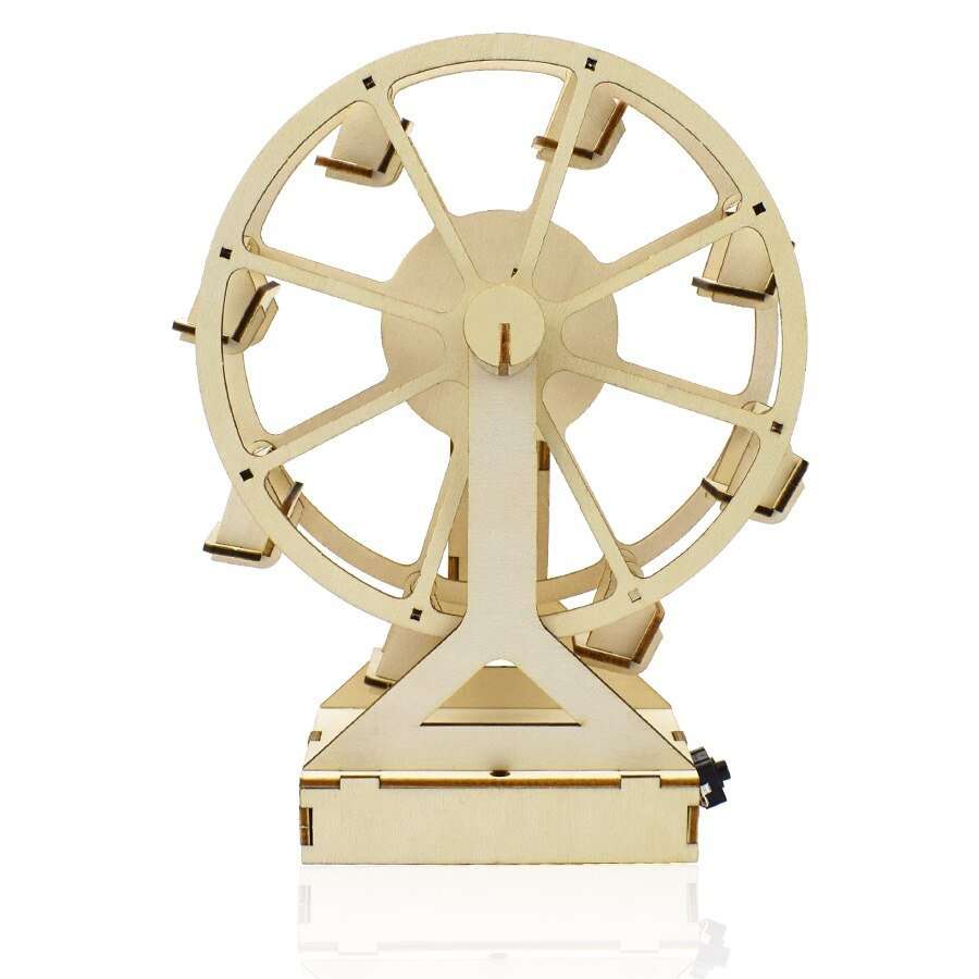 DIY Electronic Kit Ferris Wheel Assembly Model STEM Toys for Children Educational Science Experiment Kit Physics Toys Kids Gifts