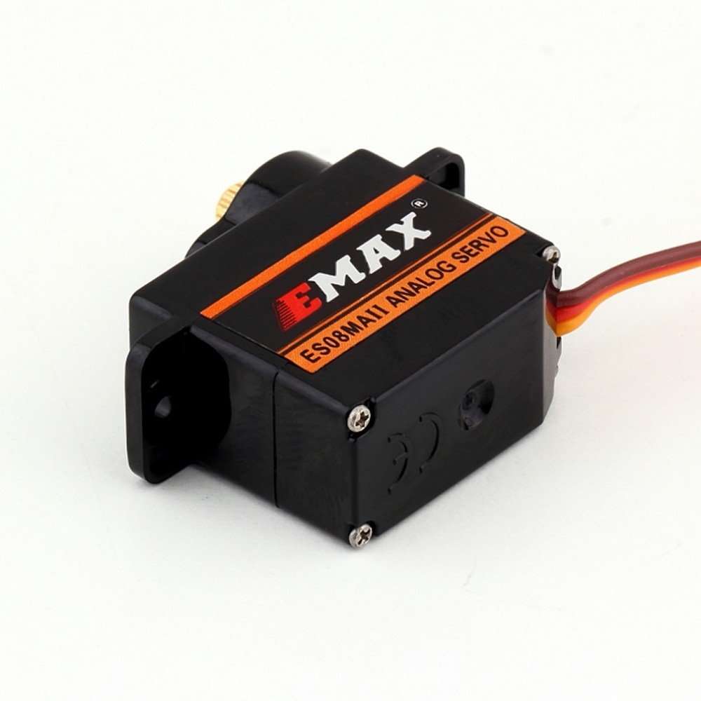4pcs/lot 100% Orginal EMAX ES08MA II Mini Metal Gear Analog Servo 12g/ 2.0kg/ 0.12 Sec Mg90S