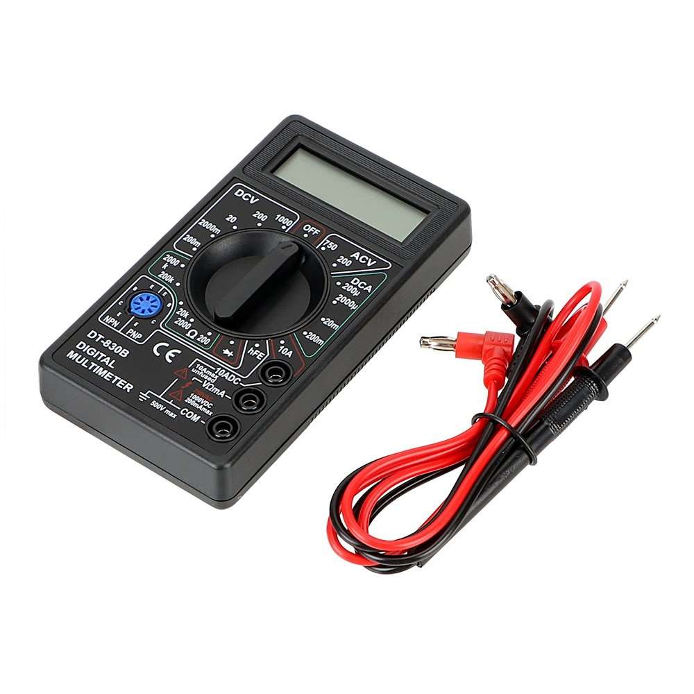 DIYWORK LCD Auto Range Digital Voltmeter DT-830B Ohmmeter Volt Tester Analysis Instrument Multimeter DIYWORK LCD Auto Range Digital Voltmeter DT-830B Ohmmeter Volt Tester Analysis Instrument Multimeter
