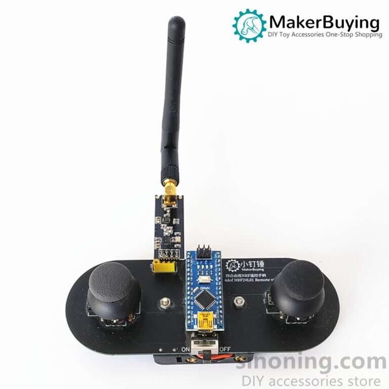 High power arduino nrf remote control with 2 brushless ESC remote ...
