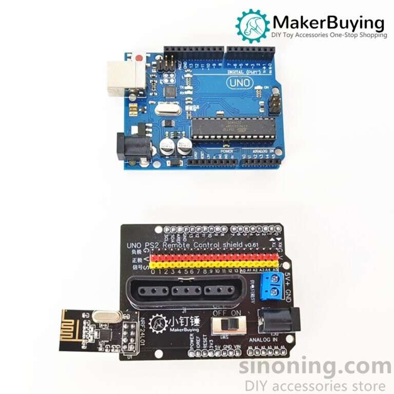 High power arduino nrf remote control with 2 brushless ESC remote ...