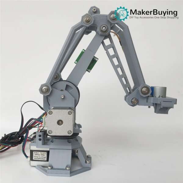 3D printing stepper motor 4 axis pulley high precision robotic arm ...