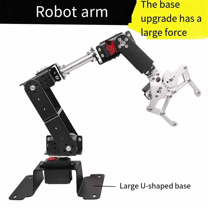 Industrial Robot Parts 6dof Robot Arm Kit Of Freedom 6DOF Robot Arm Kit  With Servo Motors