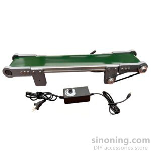 3D printed conveyor belt conveyor 10*50 small desktop assembly line friction experiment technology innovation learning ZDH23